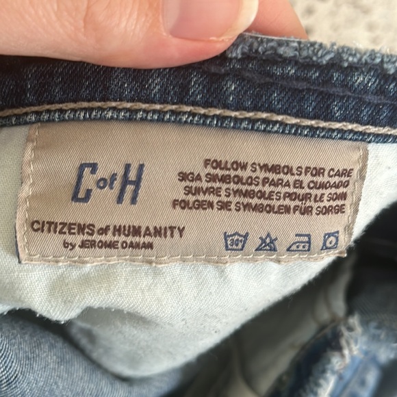 Citizens of Humanity denim shorts - Picture 3 of 3